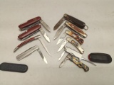 (10Pcs.) ASSORTED FOLDING KNIVES