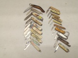 (20Pcs.) ASSORTED FOLDING KNIVES