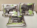 (3PCS.) COMBAT ZONE CO2 POWERED AIRSOFT PISTOLS