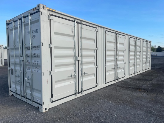 Used 40 Ft High Cube Multi Door Container