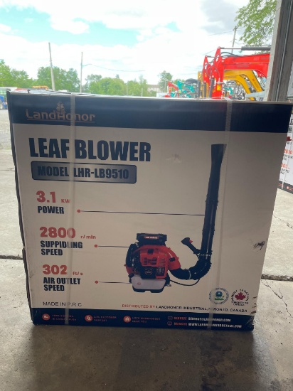 New Land Honor Back Pack Leaf Blower