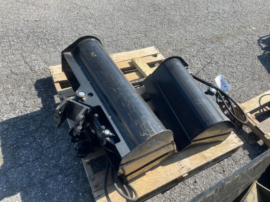 (3) New GIYI Mini Excavator Buckets