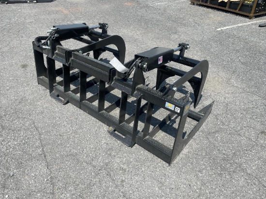 New JMR 72" Quick Attach Root Grapple Bucket
