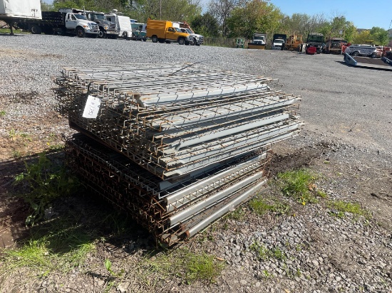 Skid Lot Of Pallet Racking Metal Shelving