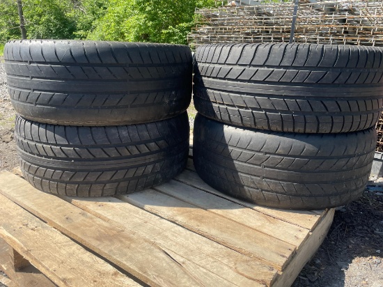 Skid Lot Of (4) 235/45R17 Tires W/ Rims