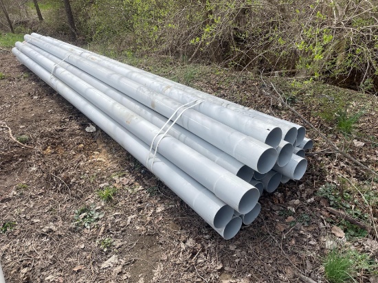 Skid Lot Of Assorted PVC Conduit