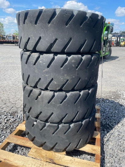 Used Skid Lot Of (4) 12-16.5 NHS Skid Loader Tires