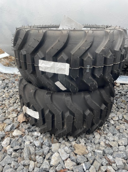 Set Of (2) New 215/50-10 Tires With Rims