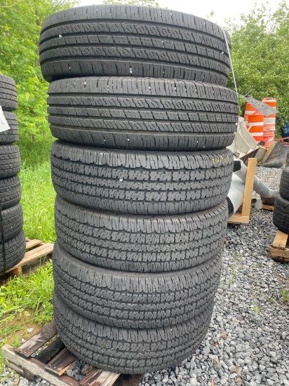 Skid Lot Of (6) LT245/75R16 Tires