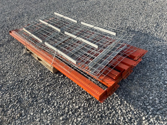 Skid Lot Of Pallet Racking