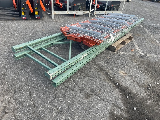 Skid Lot Of Pallet Racking