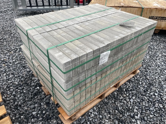 Skid Lot Of New Hanover Pavers Light Gray