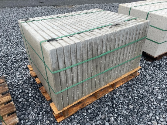 Skid Lot Of New Hanover Pavers Limestone Gray