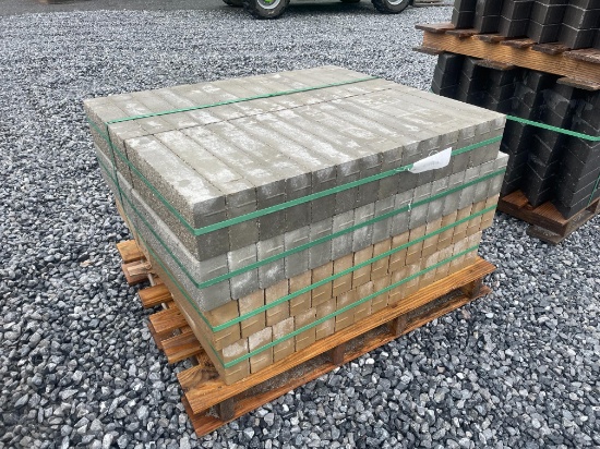 Skid Lot Of New Hanover Pavers Mixed Color