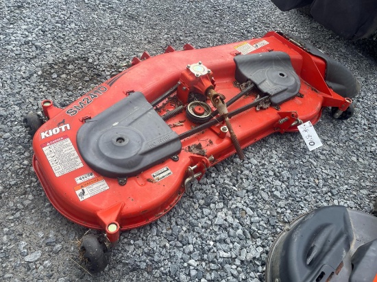Used KIoti SM2410 61" Mower Deck