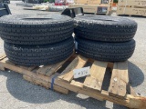 New Montreal Set Of (4) ST205/75R15 Radial Tires