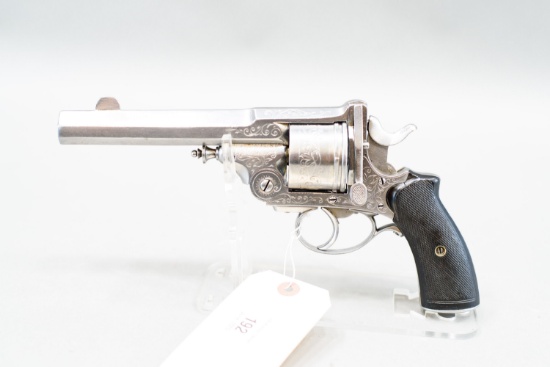Late 19th Century Approx 50Cal Centerfire Revolver