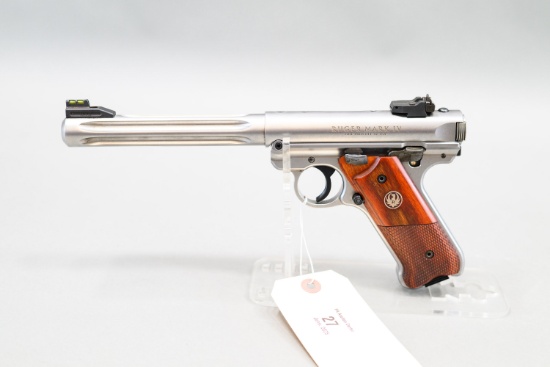(R) Ruger Mark IV Hunter .22LR Pistol