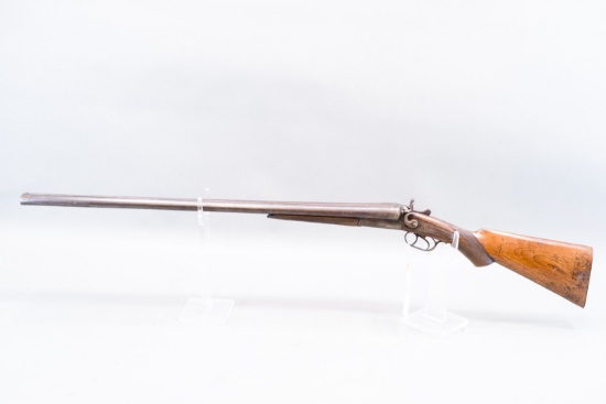 (CR) Belgian W.H. Hamilton SXS Hammer 12 Gauge