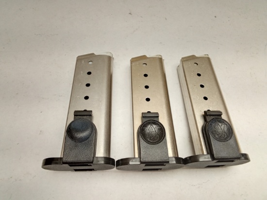 (3Pcs.) SMITH & WESSON SW380 6RD .380ACP MAGAZINES