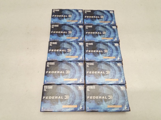 (50Rds.) FEDERAL 12GA 2-3/4" 1OZ SABOT SLUG AMMO