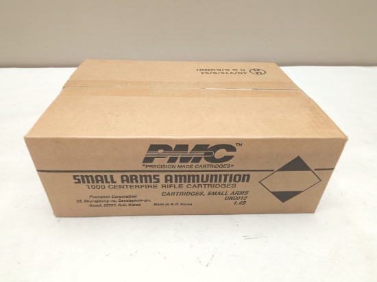 (1000Rds.) PMC 5.56X45MM XP-193 55GR FMJ AMMO