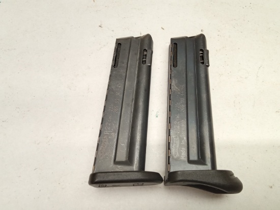 (2Pcs.) WALTHER P22 10RD .22LR MAGAZINES