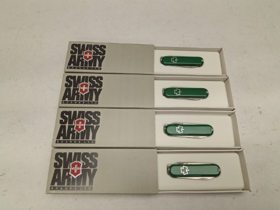 (4Pcs.) VICTORINOX SWISS ARMY KNIVES