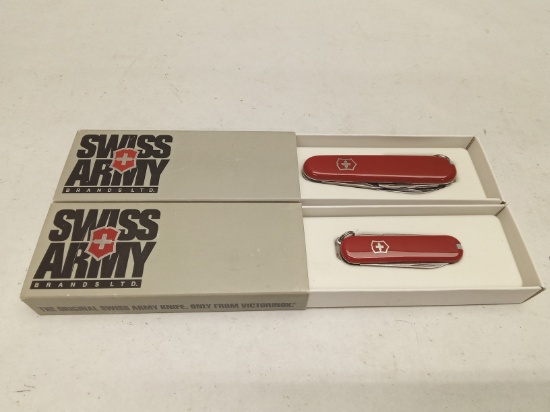 (2Pcs.) ASSORTED VICTORINOX SWISS ARMY KNIVES