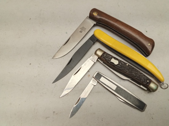 (3Pcs.) ASSTD. GERMAN MADE FOLDING KNIVES