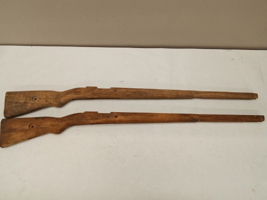 (2Pcs.) UNFINISHED TURKISH M38 MAUSER STOCK