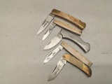 (5Pcs.) ASSTD. PARKER & PARKER-FROST KNIVES