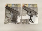 (2 PCS.) BERETTA 92FS CLONE AIRSOFT PISTOLS, NIP