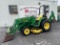 John Deere 4300 4X4 TLB & Mower Deck
