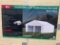 New KJ 23X22' Double Garage Metal Shed