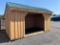 New 10X16 Animal Run In Shed