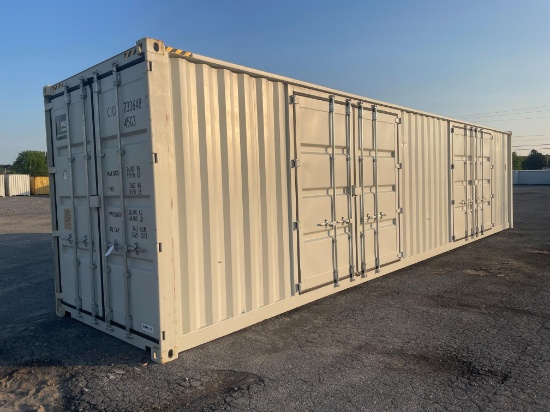 Used 40 Ft High Cube Multi Door Container