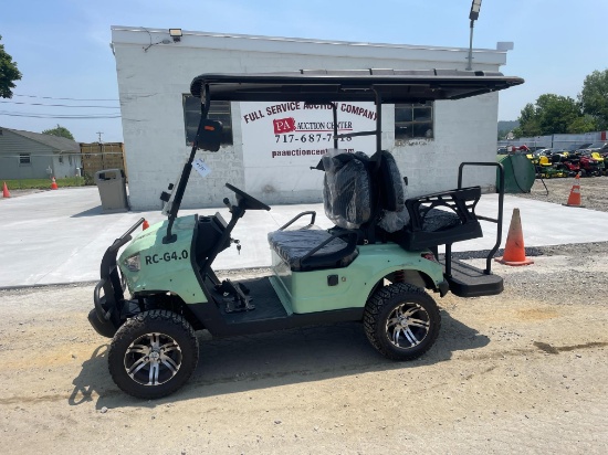 New RC-G4.0 60V Electric Golf Cart