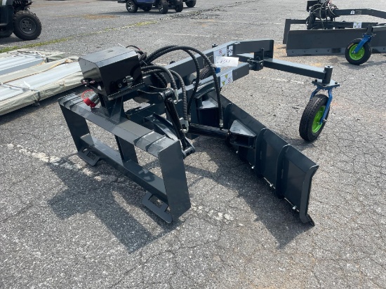 New GIYI Quick Attach 87"Power Angle Grader Blade