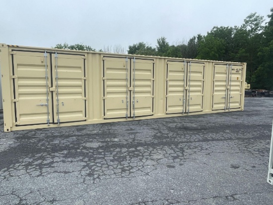 Used 40 Ft High Cube Multi Door Container
