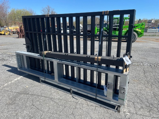 New 18' Metal Bi-Parting Driveway Gate
