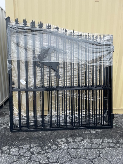 (2X) New Set Of 14' BI-Parting Driveway Gates