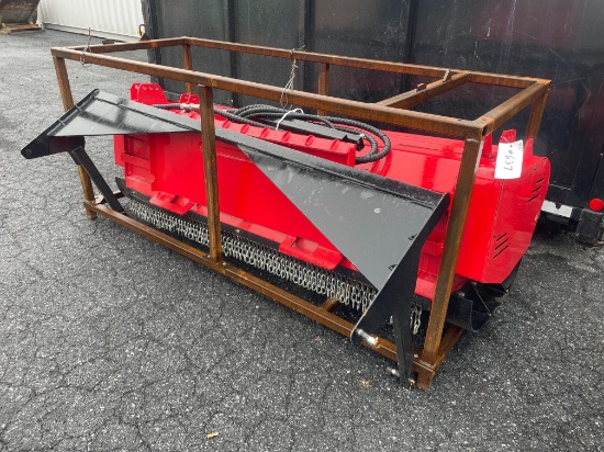New GIYI Quick Attach 72" Drum Mulcher