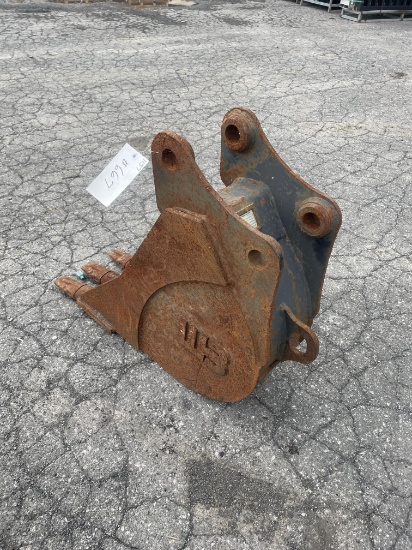 Used WB 12" Excavator Bucket w/ Teeth