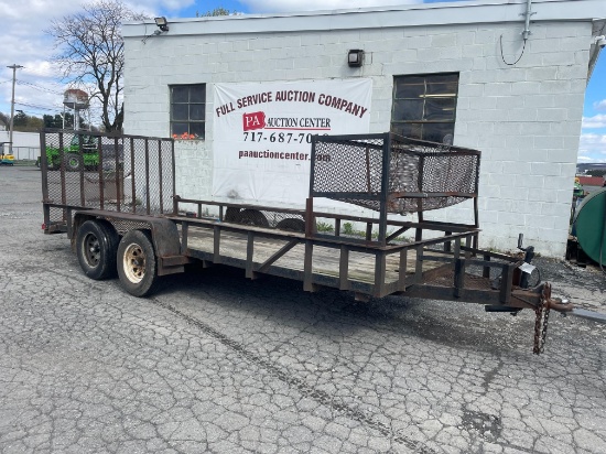 Used 16' Landscape Trailer