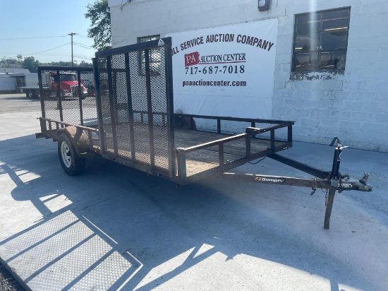 2007 EZ 14' Landscape Trailer