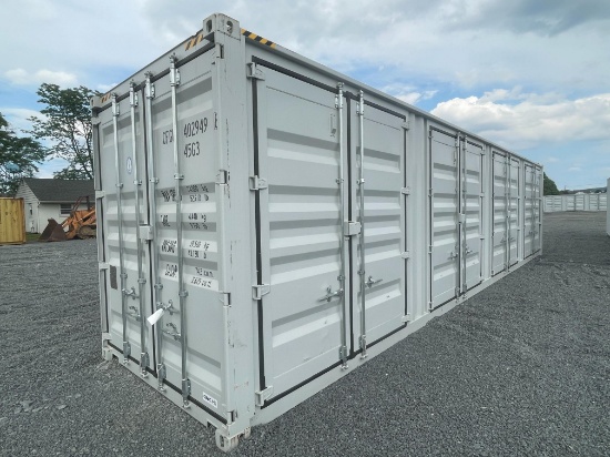 Used 40 Ft High Cube Multi Door Container