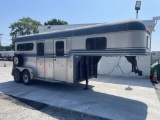1991 Kingston 22' 2 Horse Gooseneck Trailer