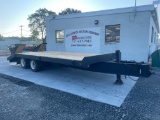2000 Towmaster 8'x24' Deckover Equipment Trailer