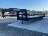 2021 Advance 30' Gooseneck Equipment Trailer
